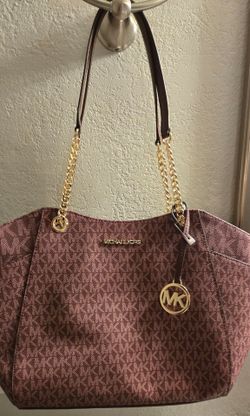 Authentic Burgundy Michael Kors Purse