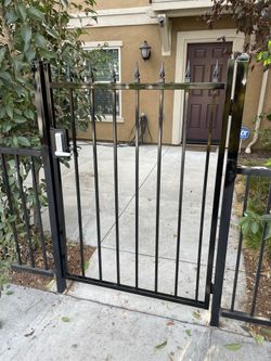 Metal Fence Gate Door