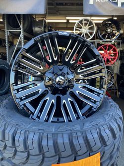 FUEL WHEELS 5 LUG M/T 33x12.50R20 ON SALE!!!!!