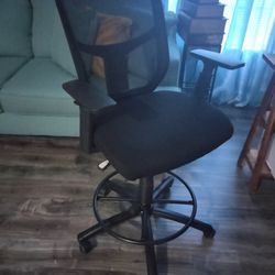 High Desk Computer Chair