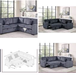 Sectional with Sleep