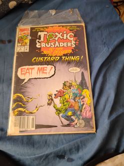 Toxic crusaders comic book