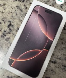 bran new iPhone 16 pro max