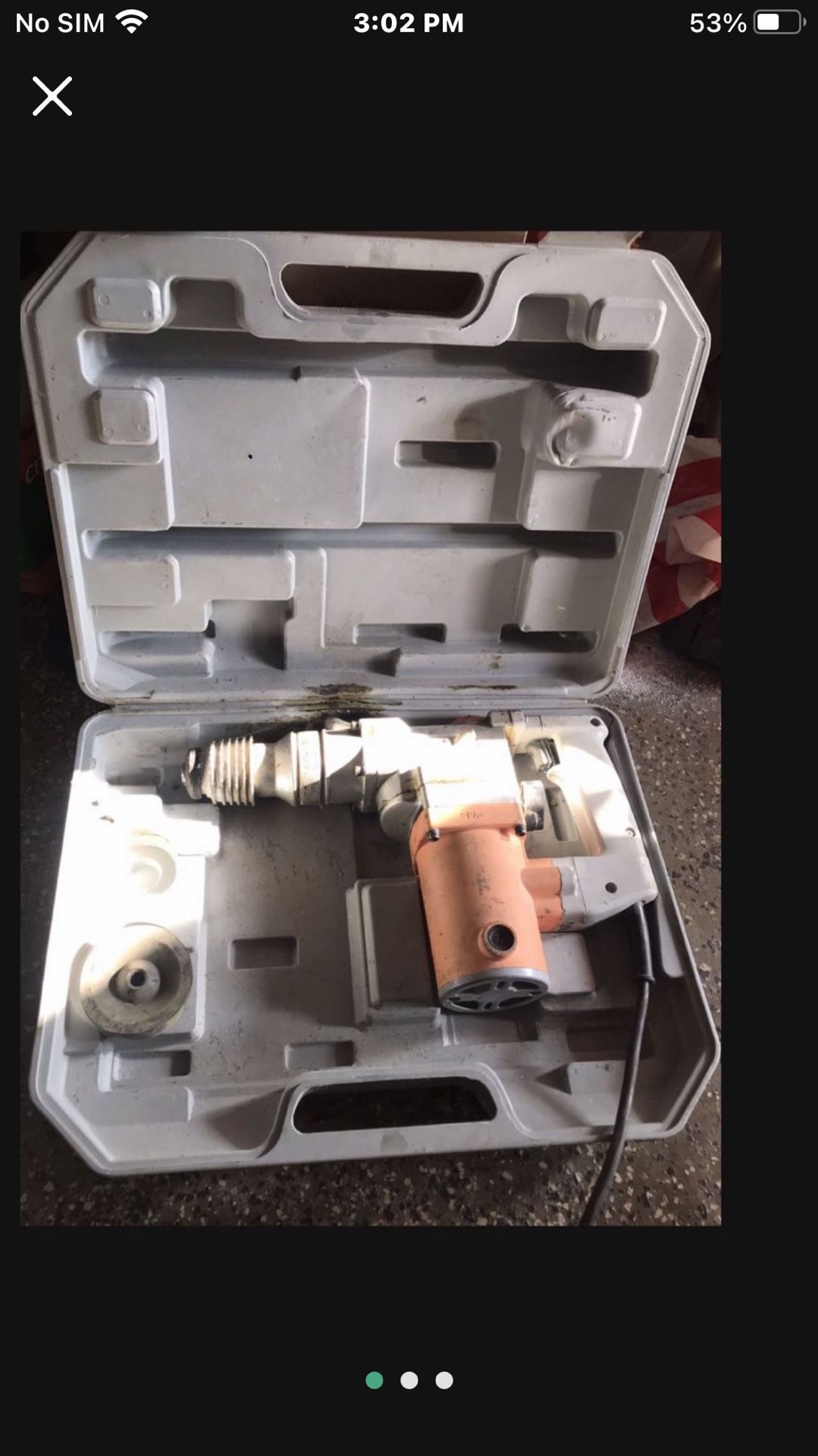 Harbor Freight CHICAGO 1 Inch Rotary Hammer Drill Model 41983