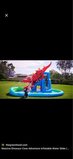 Inflatable Dinosaur Water Park