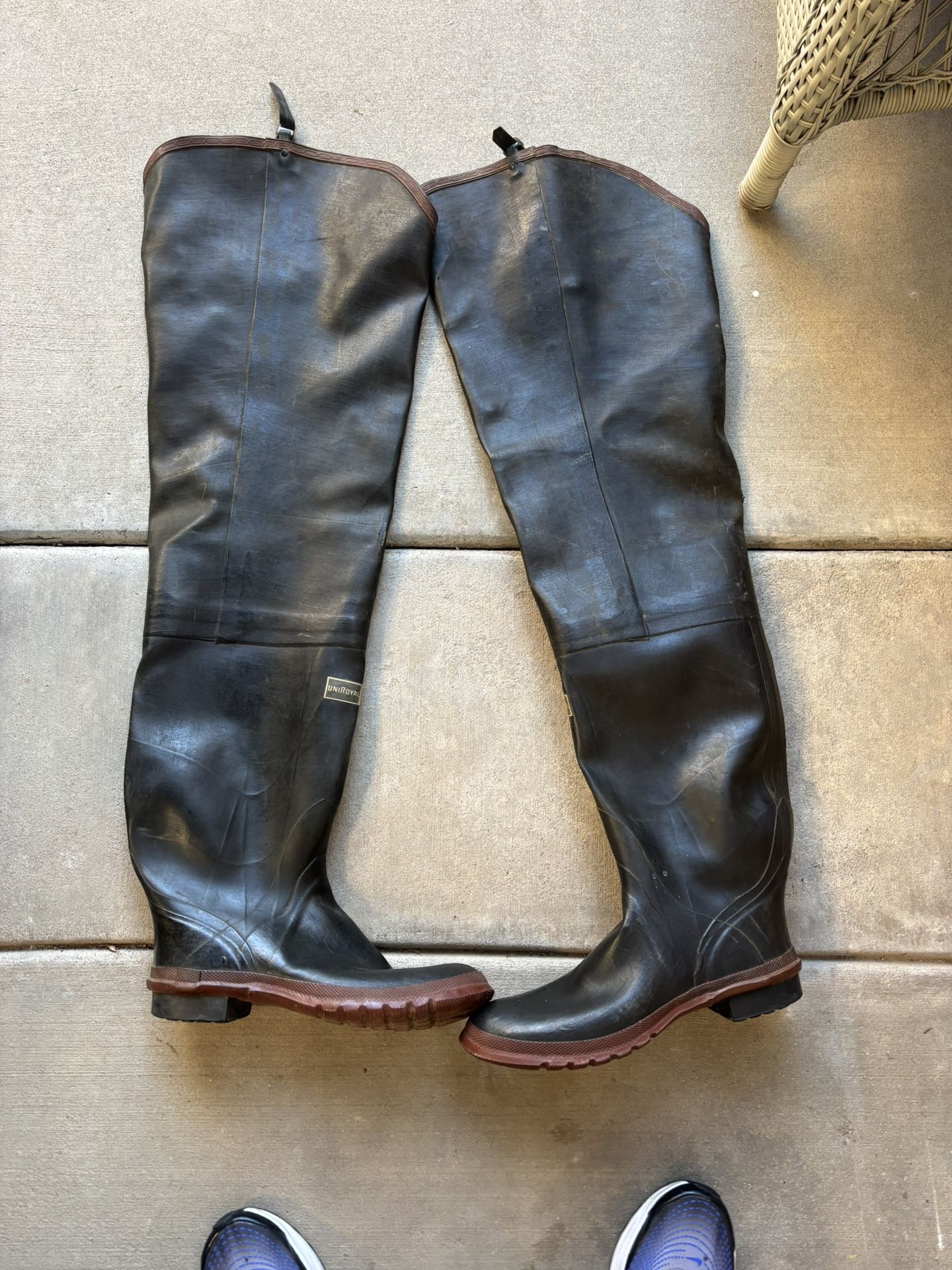 Uniroyal Fishing Waders Size 12 USA Made