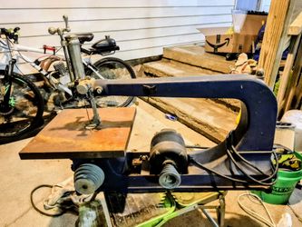 1940s craftsman sears and roebuck scroll saw PRICE NEGOTIABLE 