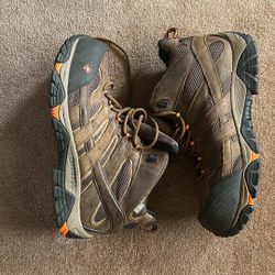 MERRELL MEN’S MOAB VERTEX WATERPROOF WORK BOOTS