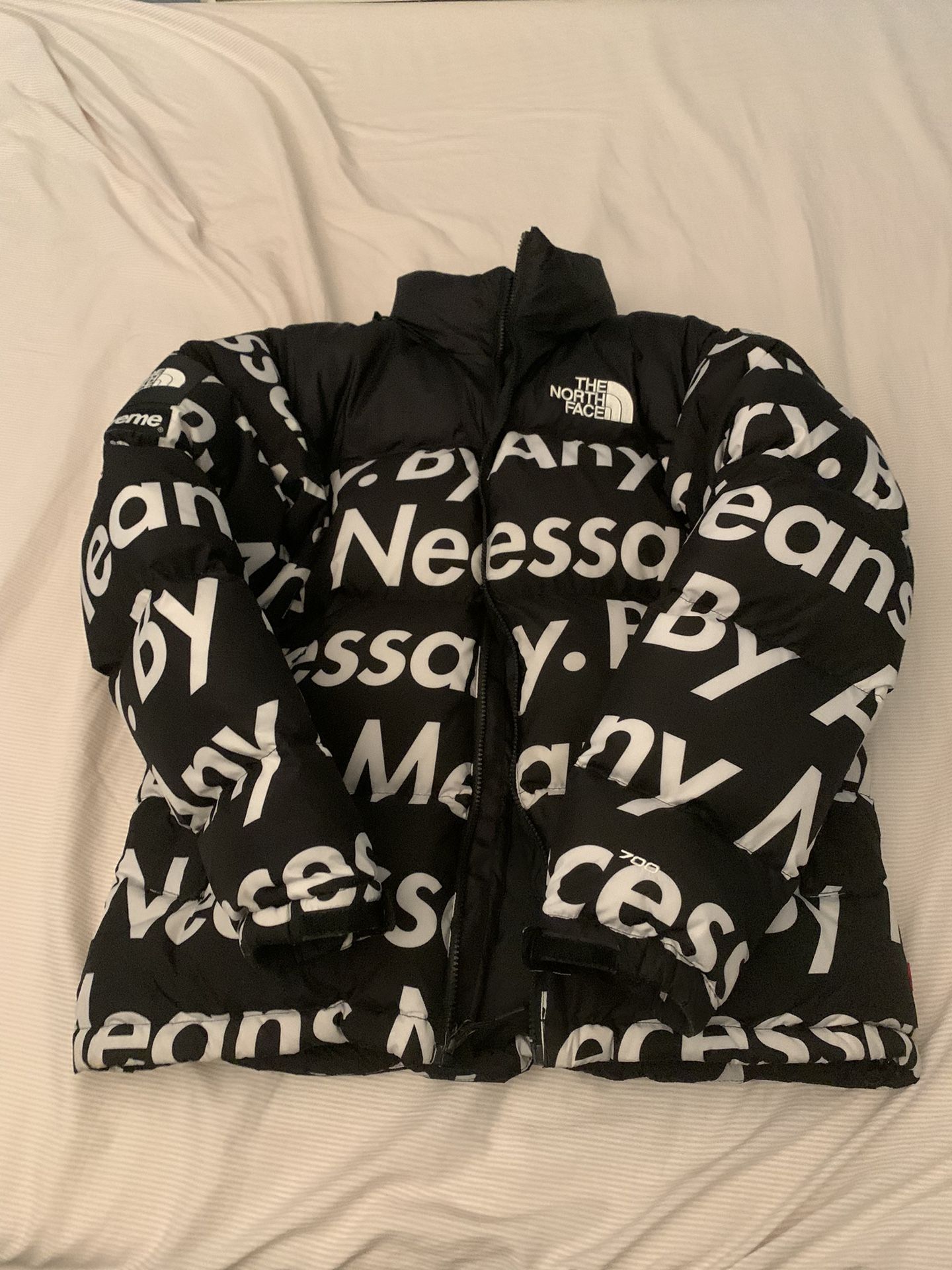 The North Face Supreme BAMN Nupste Jacket Sz M