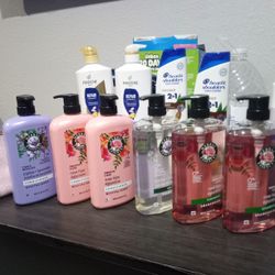 Shampoo Herbal Essence 2x $14, H&S 2X $8, Pantene 2X$10