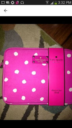 Kate spade ipad sleeve cover