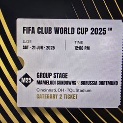CLUB WORLD CUP TICKETS 