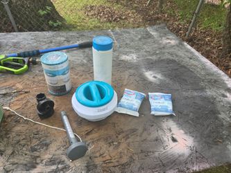Chemical pool bundle