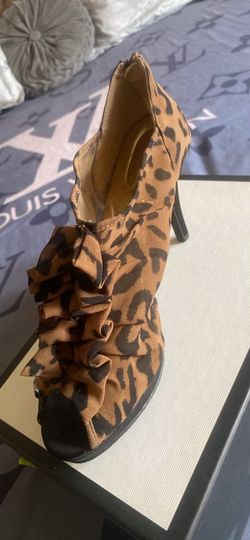 Cheetah Print Heels