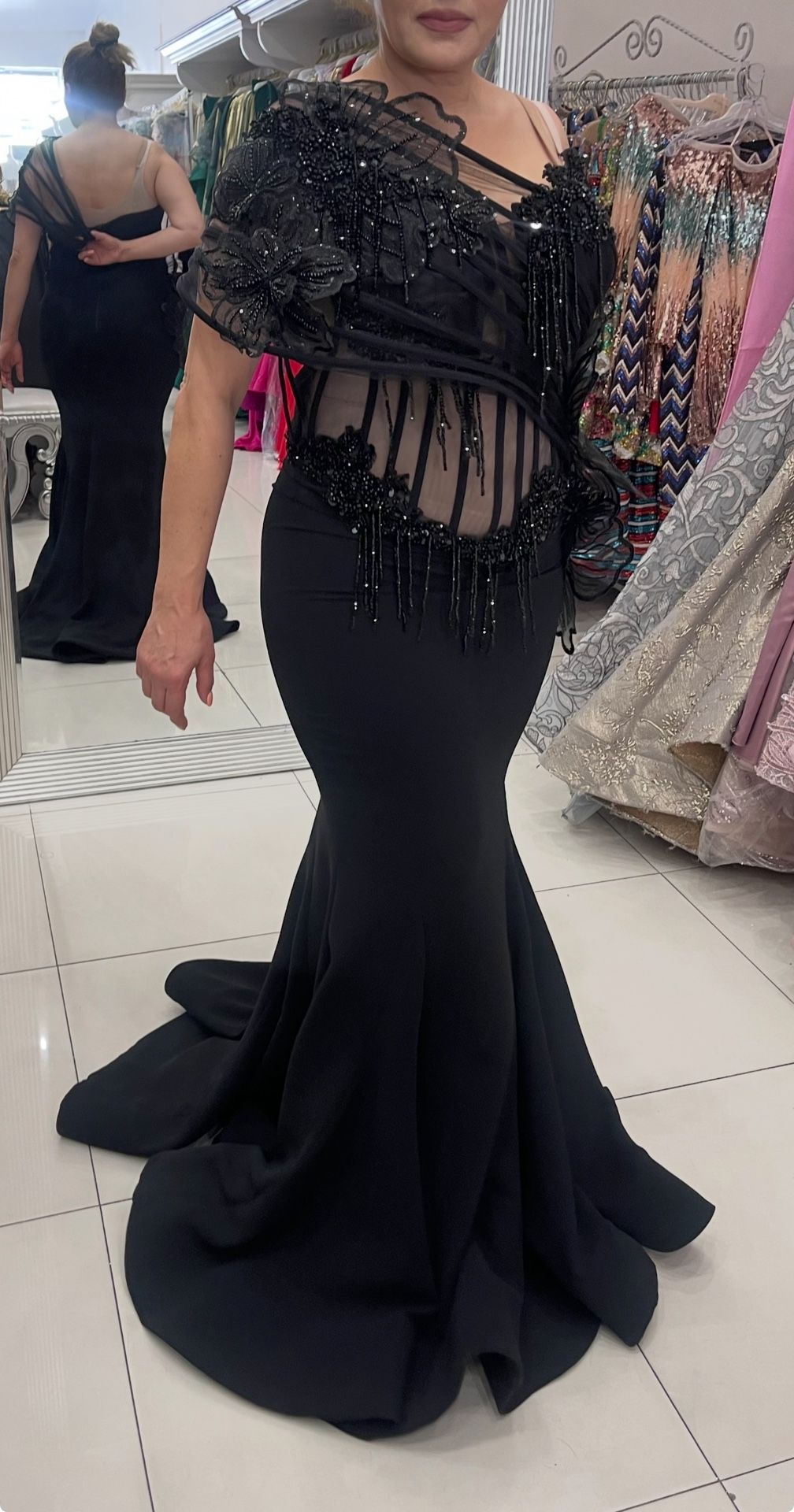 Black Dress L Size