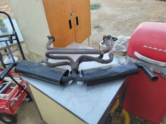 Vw dual muffler