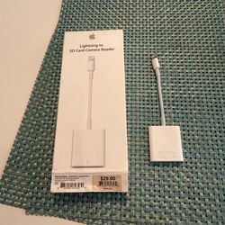 Lightning to SD Card Camera Reader