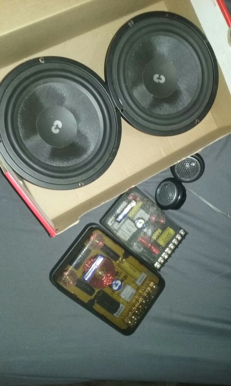 CDT AUDIO ES-06 6.5" High End Component Speakers