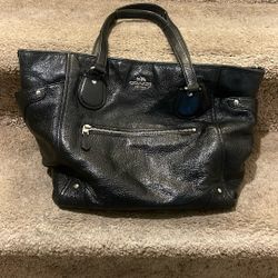 All Leather Coach Purse 