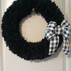 Fabric Wreath