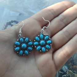 Handmade Turquoise Earings 