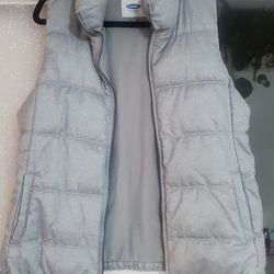 Gray Puffer Vest