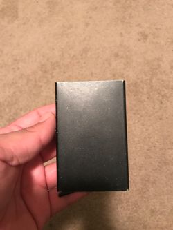 Credit card wallet with money clip