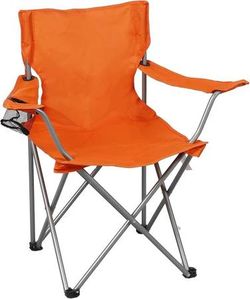 Quad Folding Camping Chair (Orange)