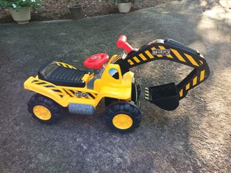 Toy Tractor for Kids ride on Excavator