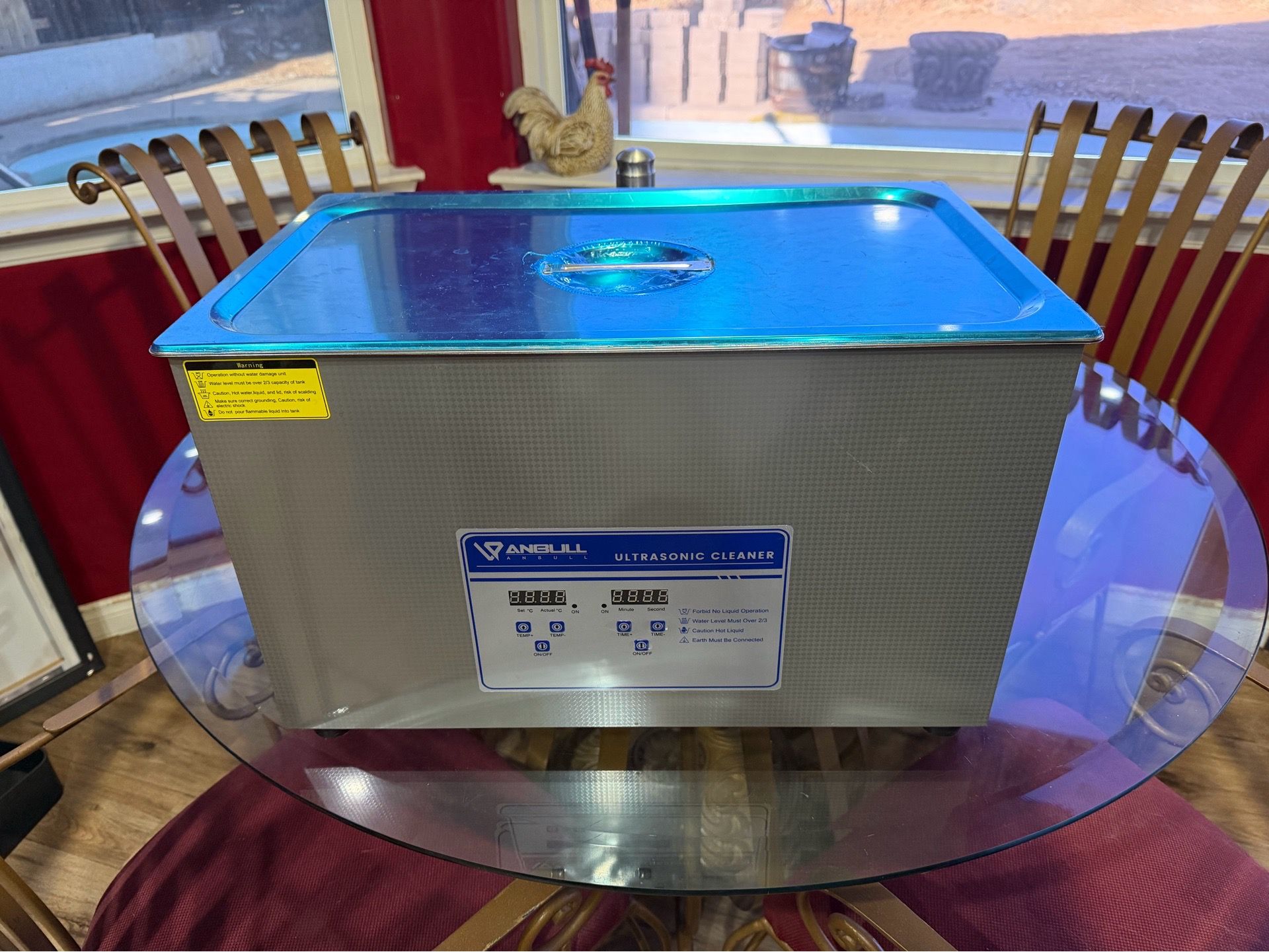 Anbull ultrasonic cleaner