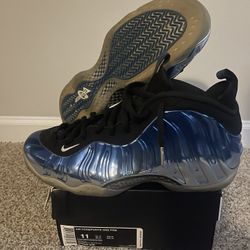 Nike Foamposite 1 Blue Mirror Sz 11