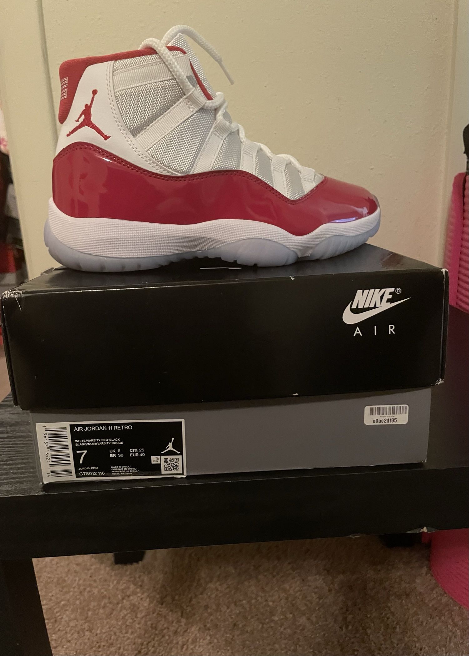 Jordan 11 Retro Cherry- Men’s Size 7