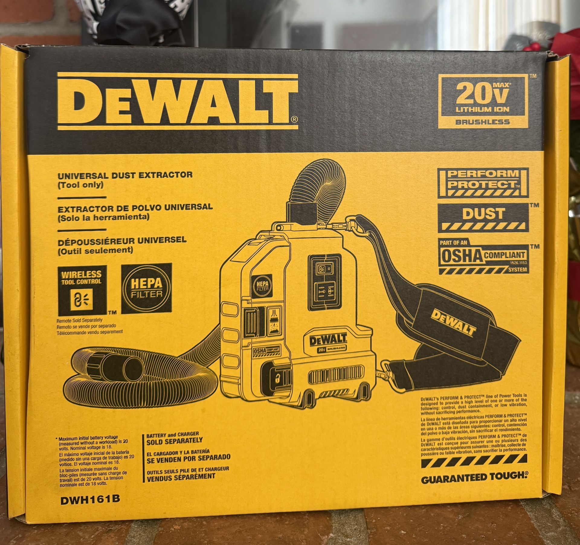 20V MAX Cordless Brushless Universal Dust Extractor (Tool Live Chat Only)