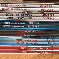 DEXTER DVDs SEASONS 1-5 + 7 LOT