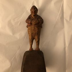 Antique wood carving