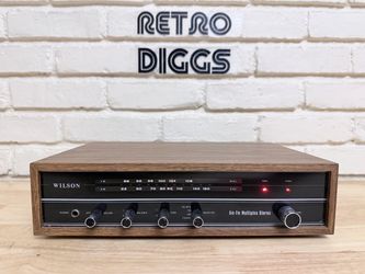 Vintage Wilson AM/FM Multiplex Stereo Receiver (serviced)
