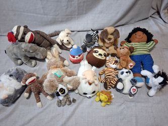 Lot of Stuffed Animal