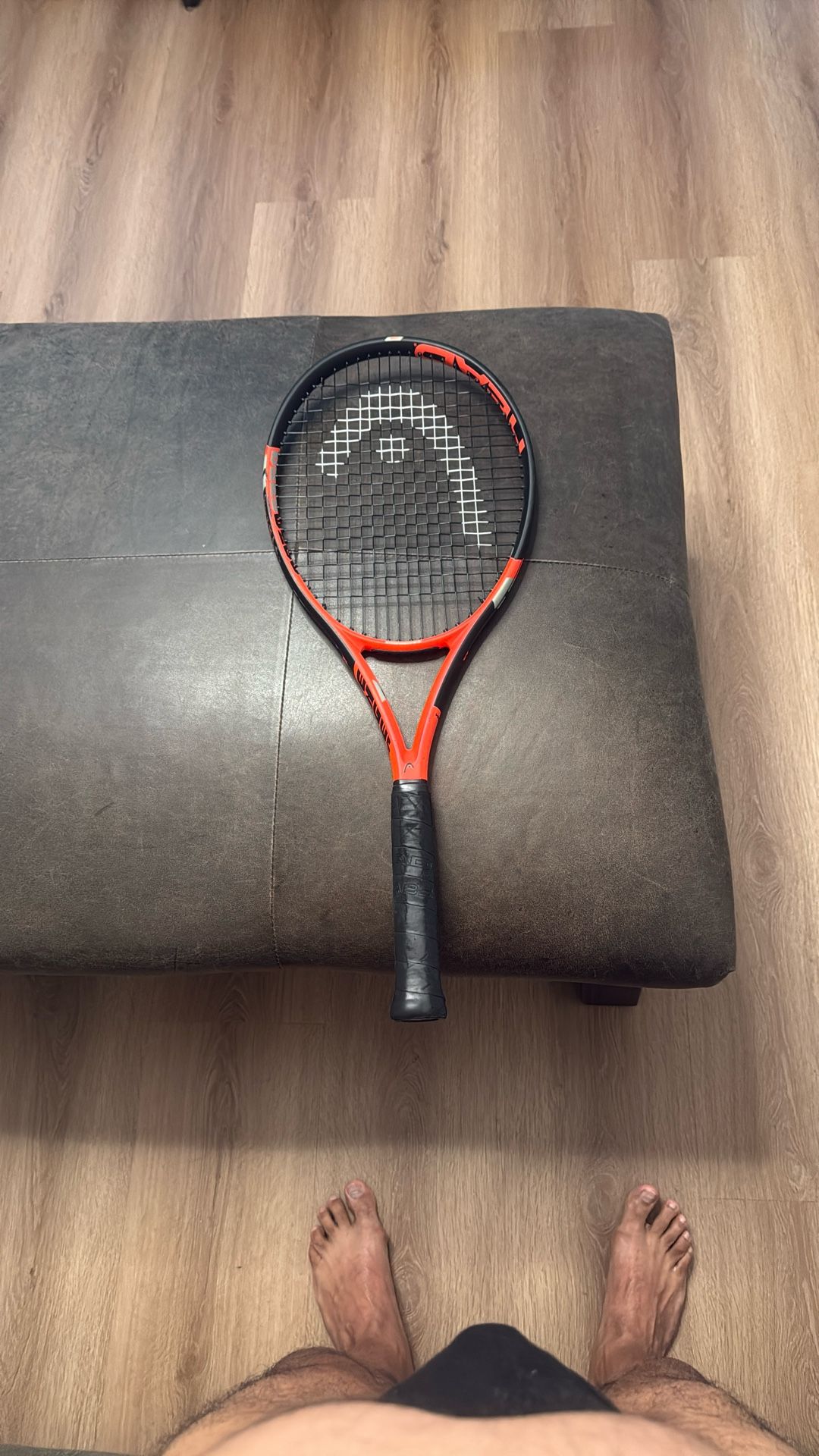 Head Tennis Racket Challenge MP Orange. 4- 3/8 -3 Grip Excellent Condition Like New.