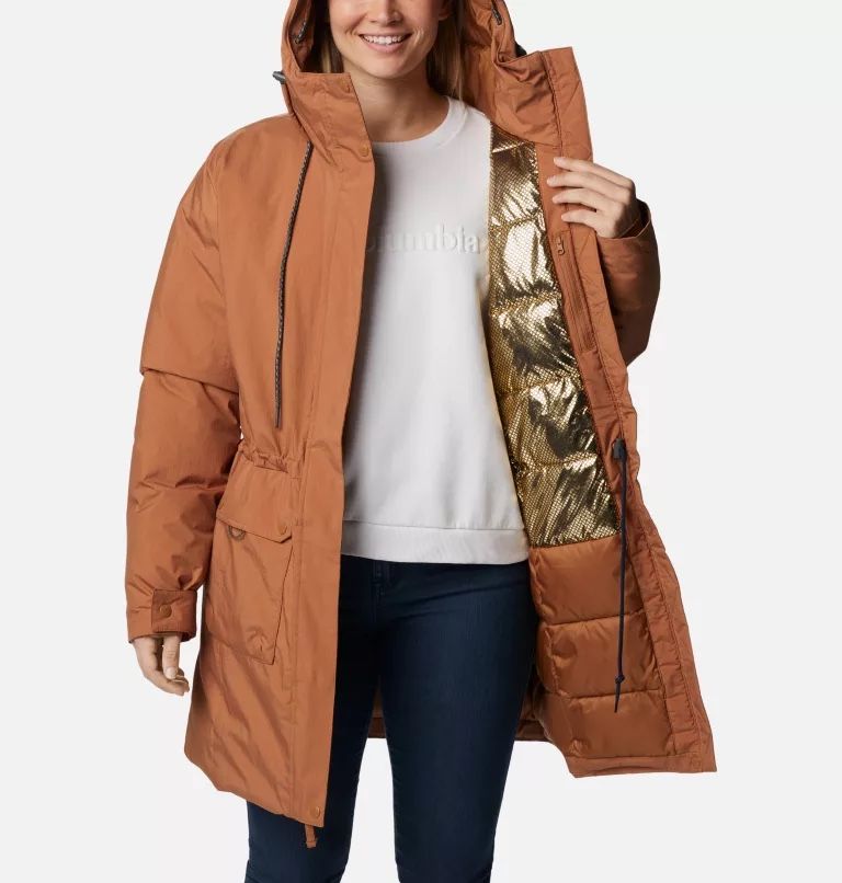 Brand new Columbia Rosewood Parka camel brown 3x