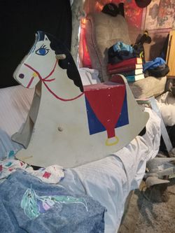 Old Folk Rocking Horse