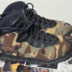 Jordan Retro 10 Camo 