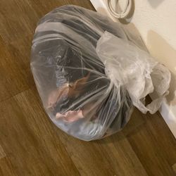 Bag of girl clothes