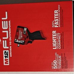 M12 FUEL 3/8" Stubby Impact Wrench