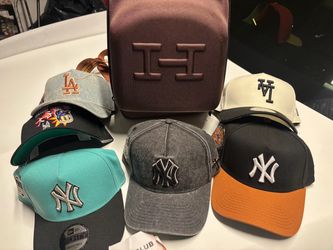 New Era MLB Snapback Hats and Case