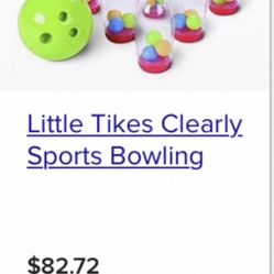 Little Tikes Clearly Sports Bowling