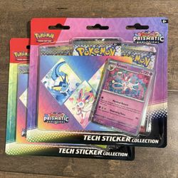 Pokemon Prismatic Tech Sticker Collection 