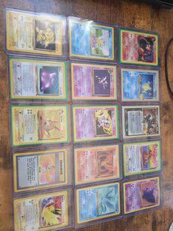 Vintage Fossil Pokemon Lot