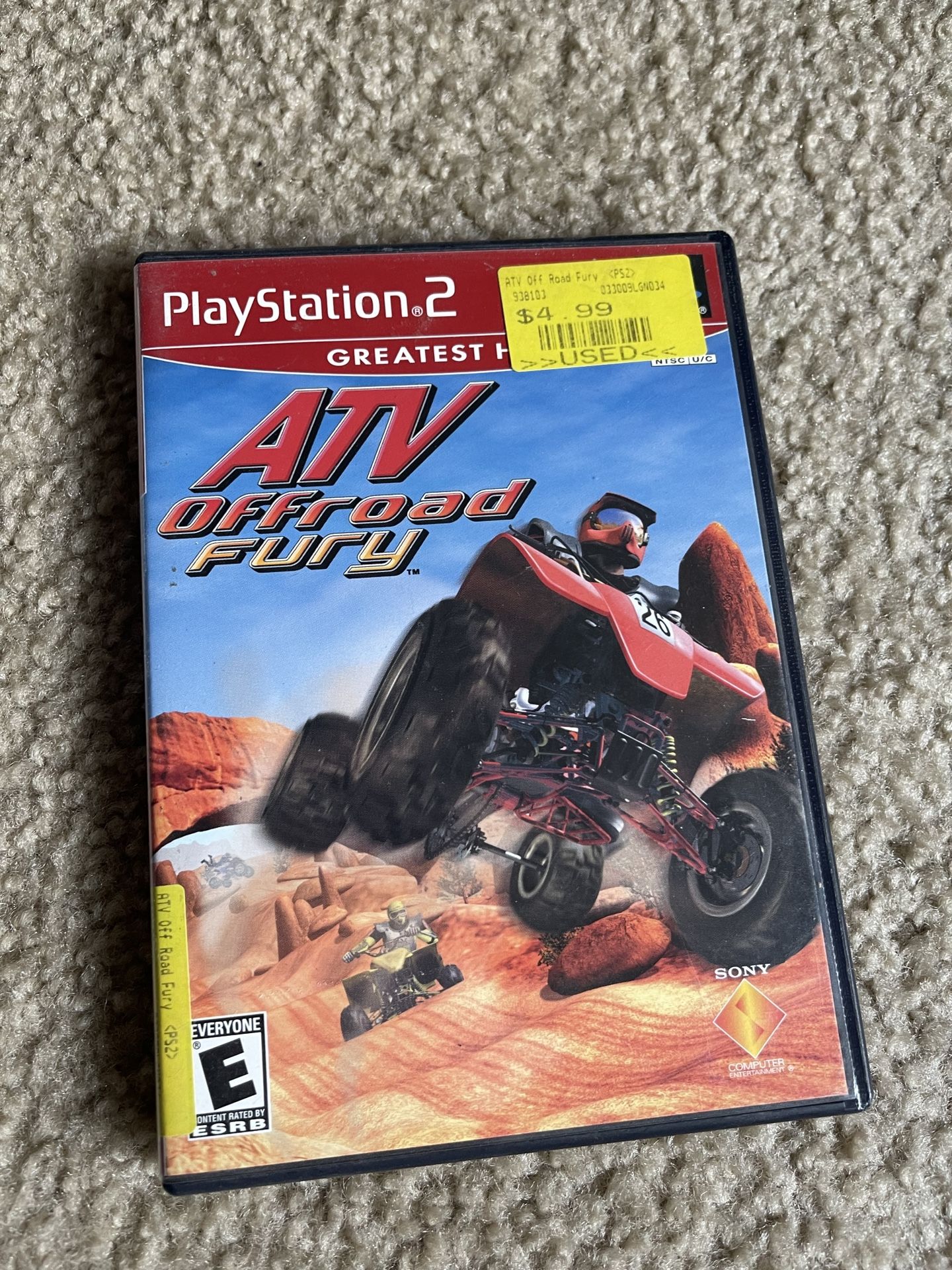 PS2 ATV Off Road Fury