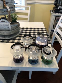 5 Battery Powered Lanterns 