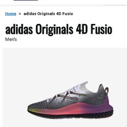 Adidas Originals 4d Fusio Size 10.5 Brand New